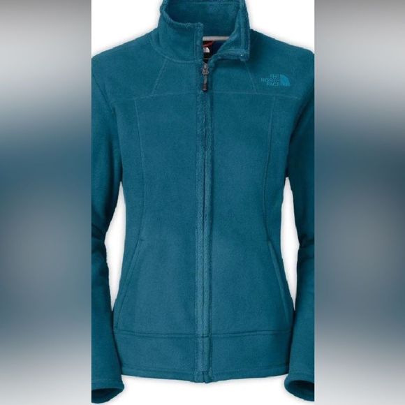 The North Face Jackets & Blazers - The North Face Teal Morningside Fleece Insulated Full Zipper  Soft Jacket SP
